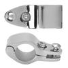 2pcs Stainless Steel Boat Marine Hinged Upper Jaw Slide Hardware Fittings32mm1.26in