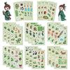8 Hand-painted Dragon Boat Festival Zongzi Stickers Waterproof Diary Handbooks Gu Card Stickers DIY Decoration Stickers