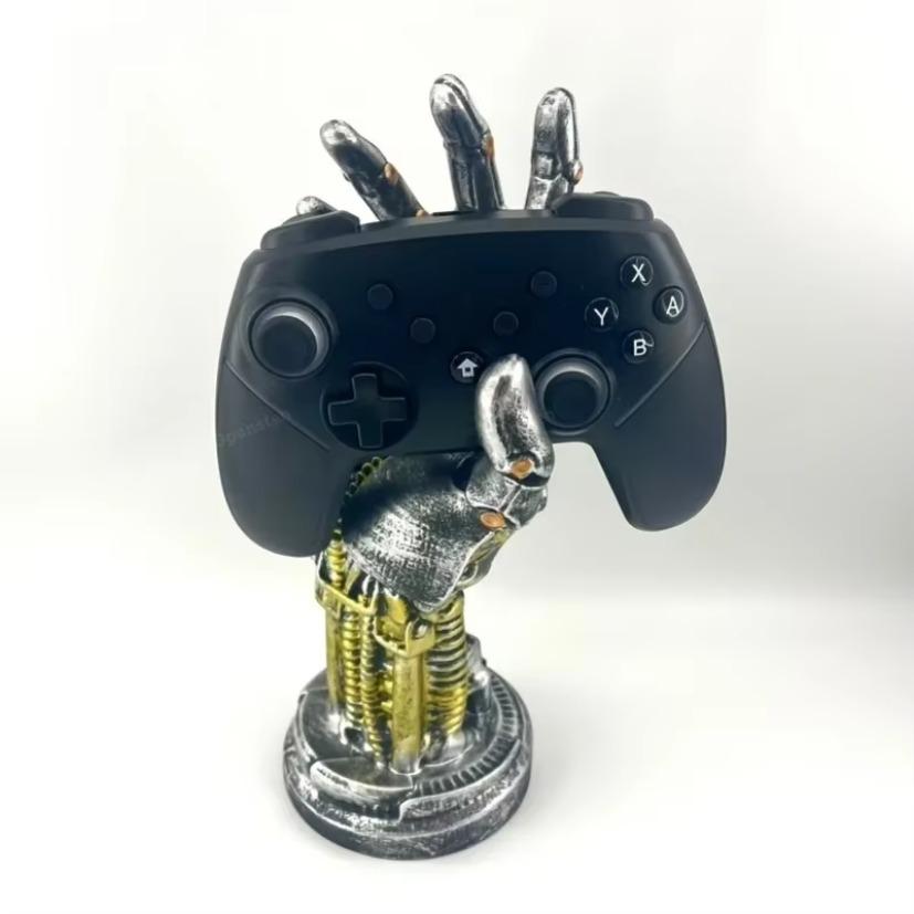 Desktop Mechanical Arm Gaming Controller Storage Holder Headphone Stand For SONY PS5 PS4 Gamepad Bracket Airpods Max Men Gifts