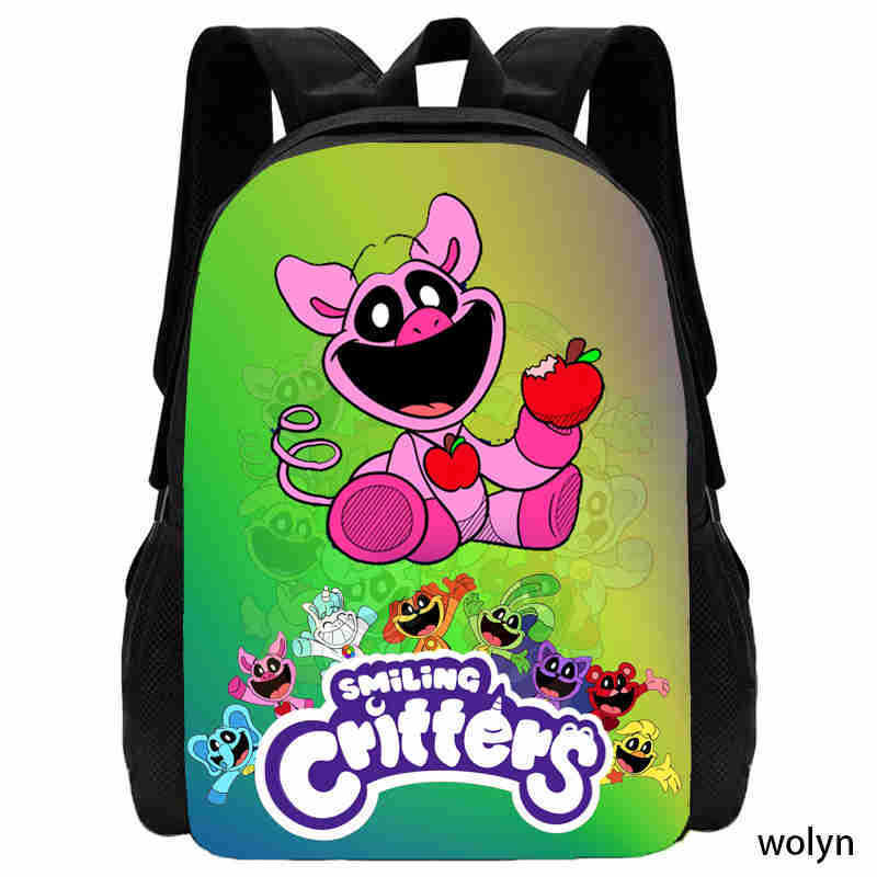 Smiling Critters Poppy's Spielzeit Kapitel 3 Vollständige lächelnde Tier-Schultasche