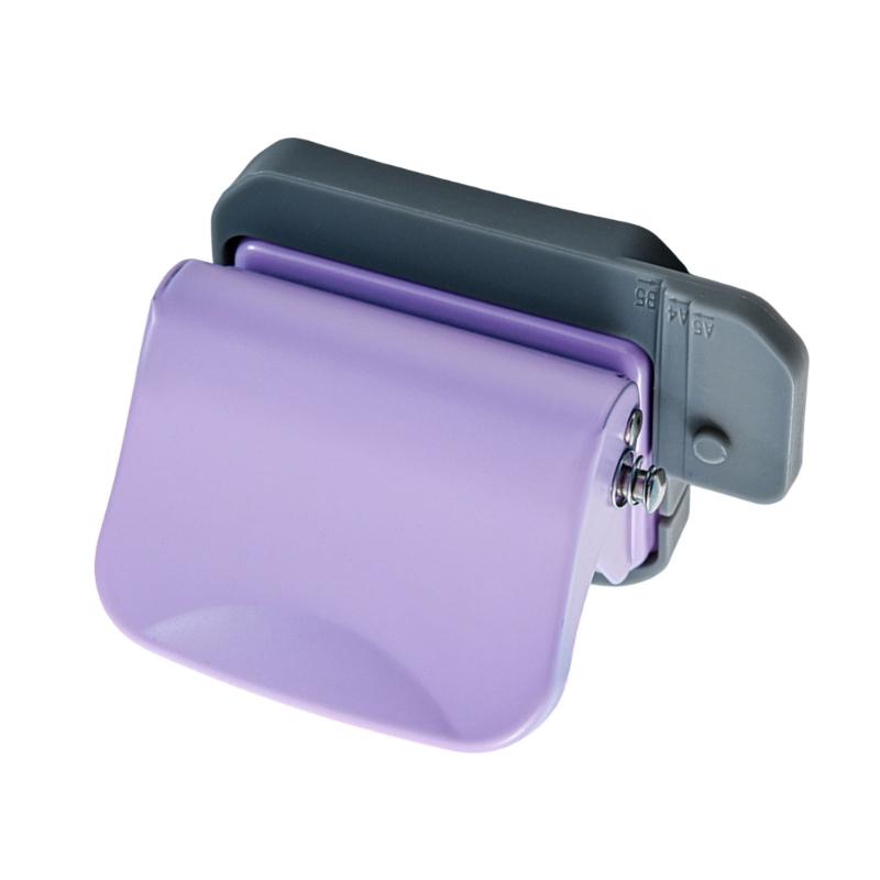 Plastic 6 Hole Paper Hole Puncher 10 Sheets Capacity Effortless Punching
