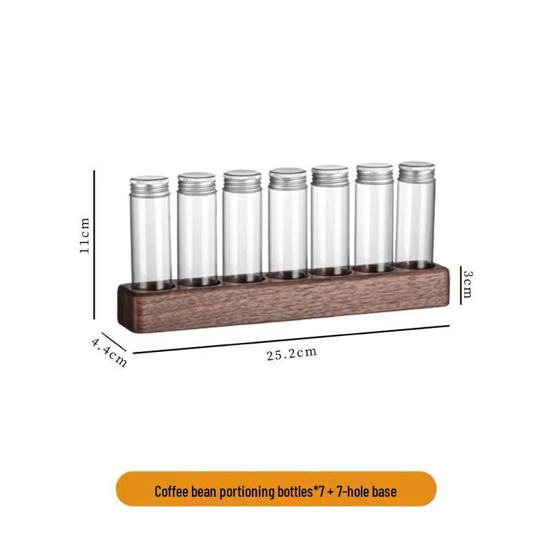 

Coffee Bean Test Tube Display & Dispenser Rack