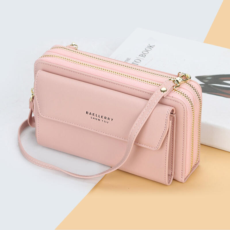 Multipurpose women's long wallet/bankbook wallet