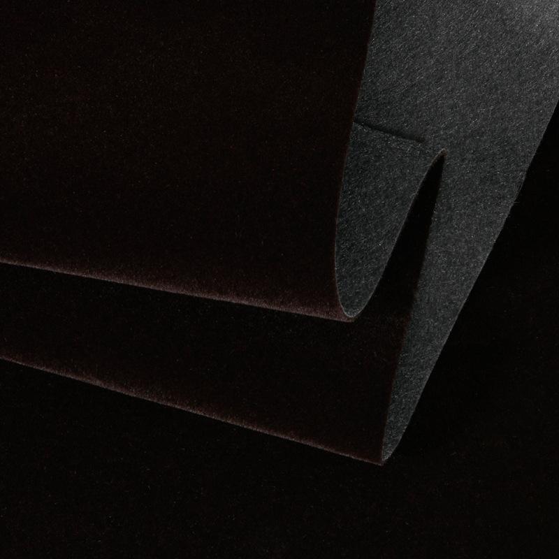 Self-Adhesive Flocked Fabric Thick Velvet Lining for Jewelry Display Scratch-Proof DIY Cabinet Liner Peel & Stick Foam Cloth