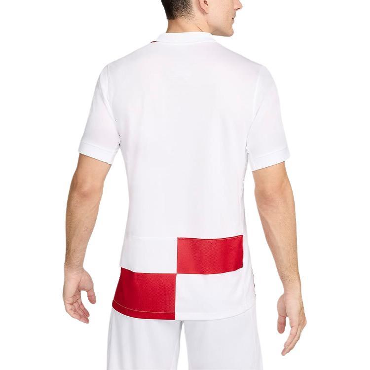 Nike Croatia 24/25 Stadium Home Replica Jersey 'White Red' Men's FV1737-100