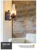 French Antique Style Retro Kerosene Wall Lamp