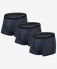 FOREVER21UNDERWEAR [3Pack] Men'S Navy Edition Basic Boxer Briefs