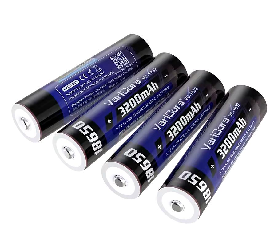 Accumulator Battery Cell VariCore VC-1832 Plus 18650 Li-ion 3.7V 3200mAh