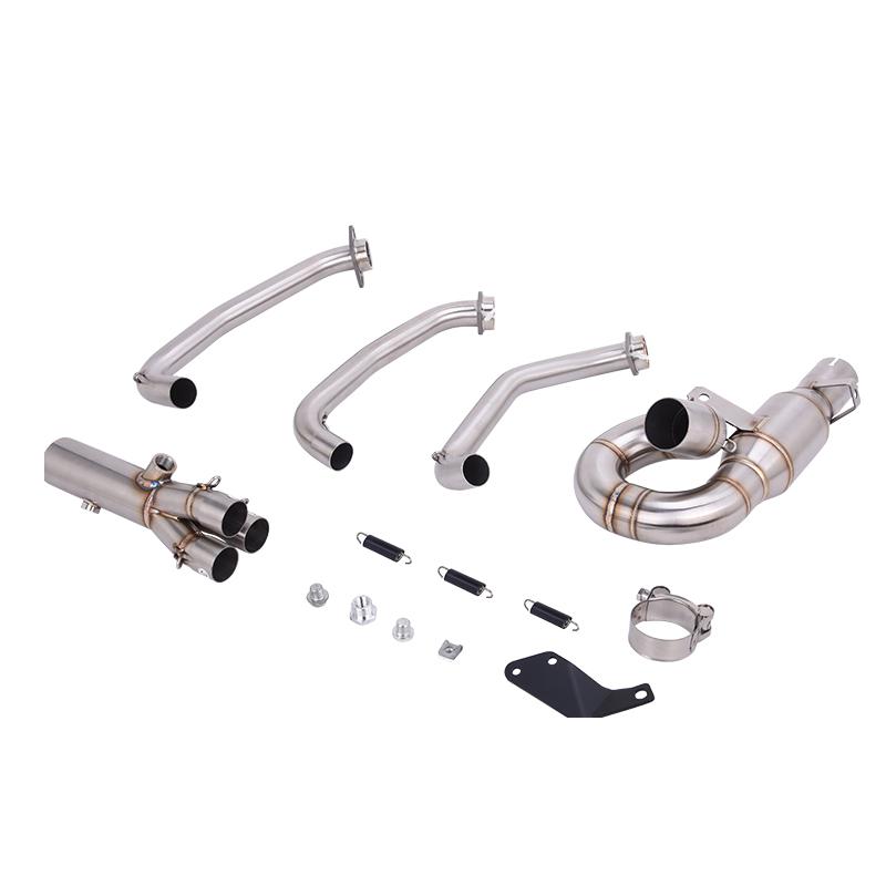 For CFMOTO 675SR SS 2024-2026 675NK 2025 2026 Exhaust System Muffler Tail Pipe Header 304 Stainless Steel Escape With DB Killer