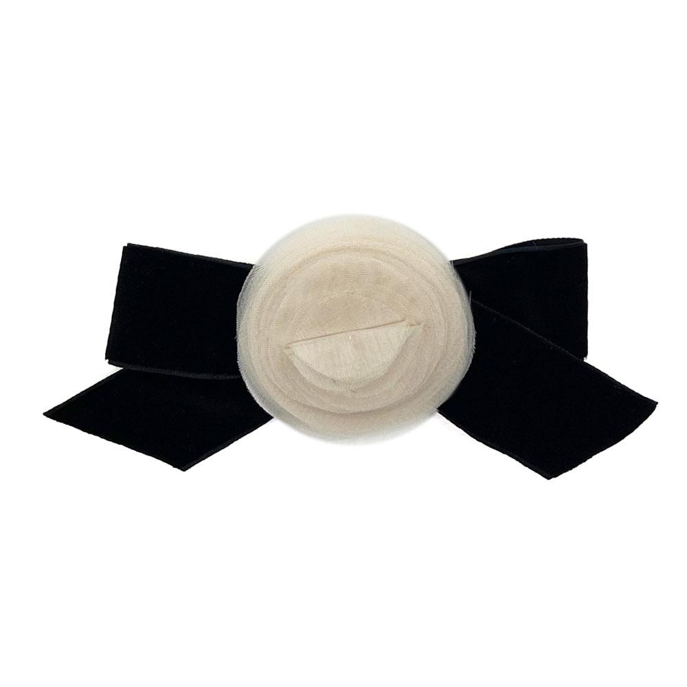 Autour Du Monde Flower Ribbon Hairpin