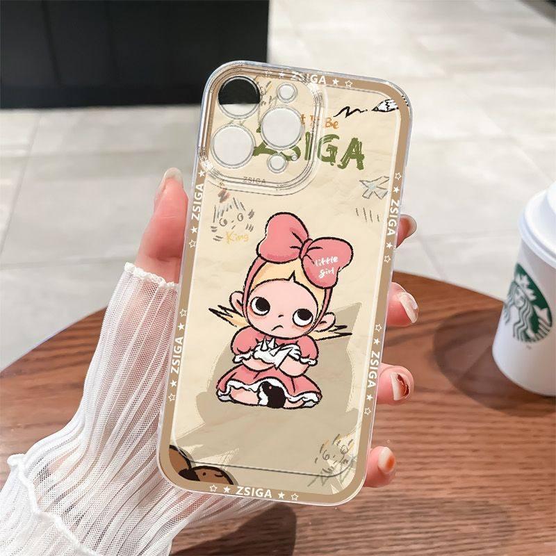 Cute Girl iPhone Case for 17 Pro Max/16/15 Pro Max/14 Pro Max