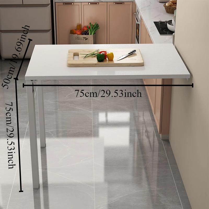 Small Wooden Dining Tables Folding Simple Restaurant Elegant Modern Tables Salon Small Table Multifunction Table Kitchen