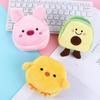 Chicken Plush Avocado For Girls Korean Money Bag Card Holder Zipper Purse Wallets Women Coin Purse