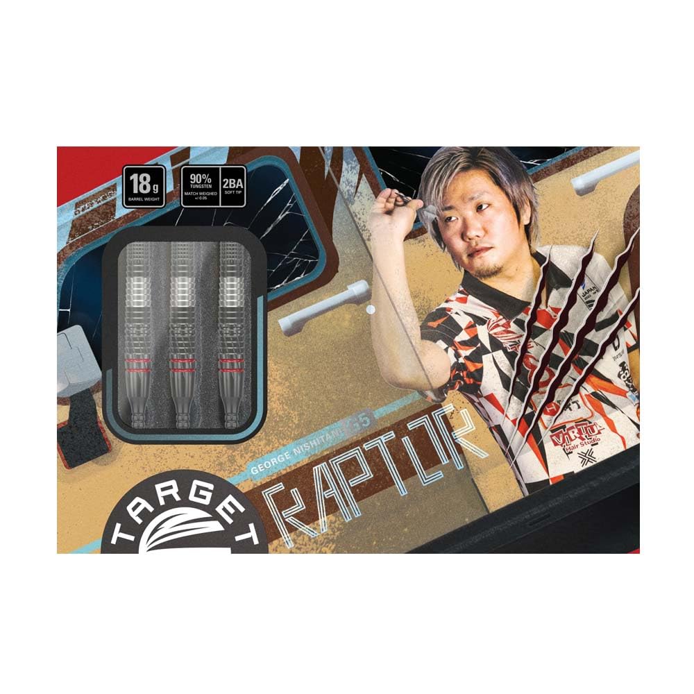 Target JAPAN RAPTOR G5 Raptor Generation 5 2BA DARTS HIVE Limited Joji Nishitani Model <210406>