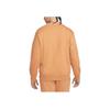 Nike Sportswear Club Fleece Solid Logo Embroidered Crewneck Sweatshirt Men sweatshirt Orange BV2662-808
