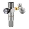Aluminum Alloys Coffee Pressure Regulator Gauge With High Accuracy Display For Home Brewing Coffee Gas Chargers
