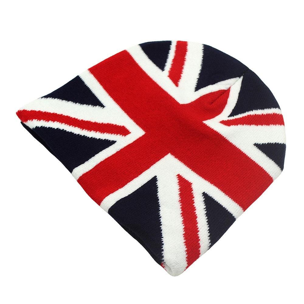 Warm Casual Fashion Personal Beanies Rap Versatile Outdoor Street New Men Women European Style Jacquard Union Jack Knitted Hats