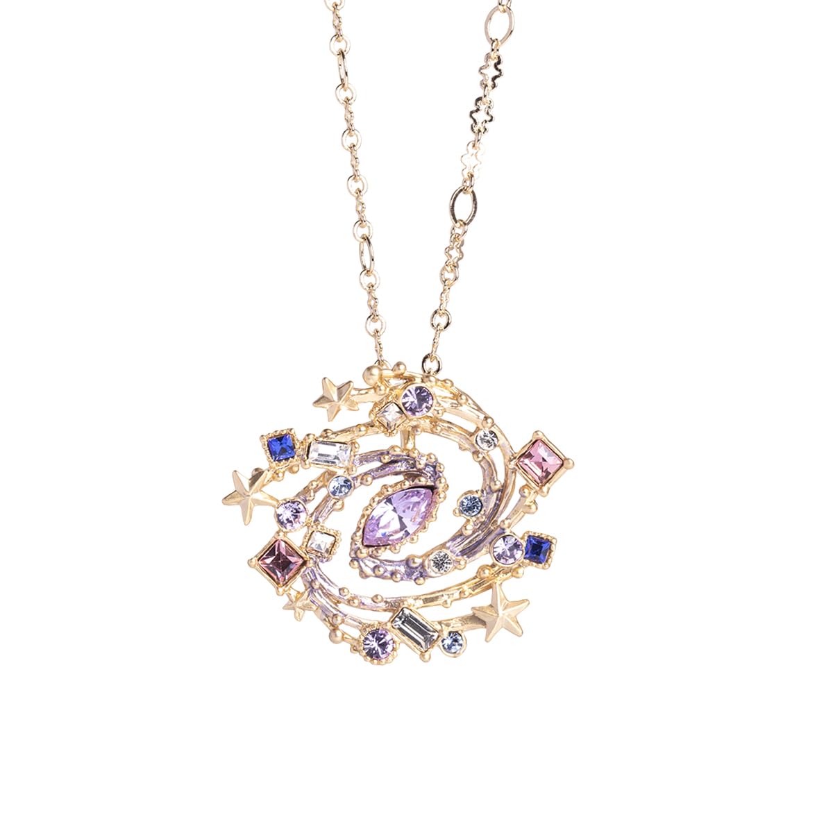 [Palnart Poc] Palnart Poc Milky Way Galaxy Necklace (Gold)