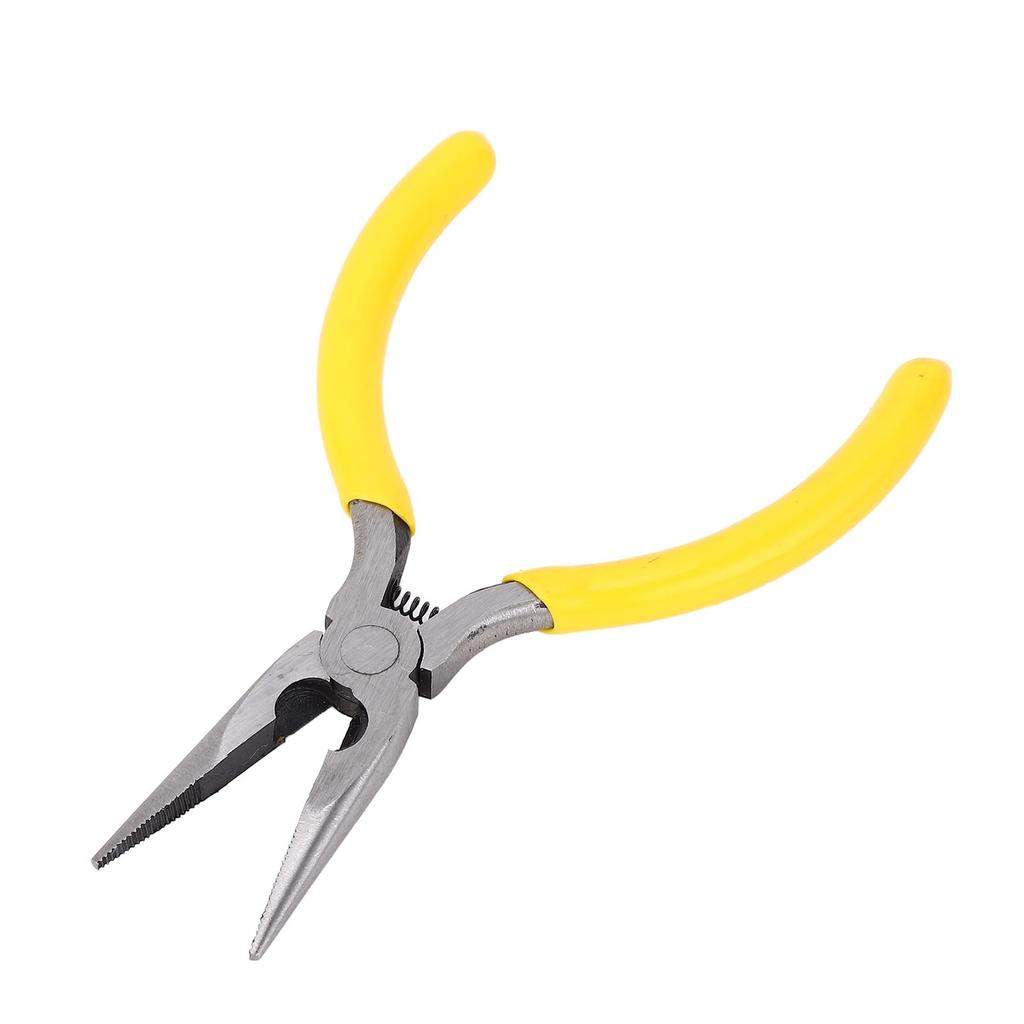 5 Inch Needle Nose Pliers Rustproof High Carbon Steel Pliers with Skid Resistant Ergonomic Rubber
