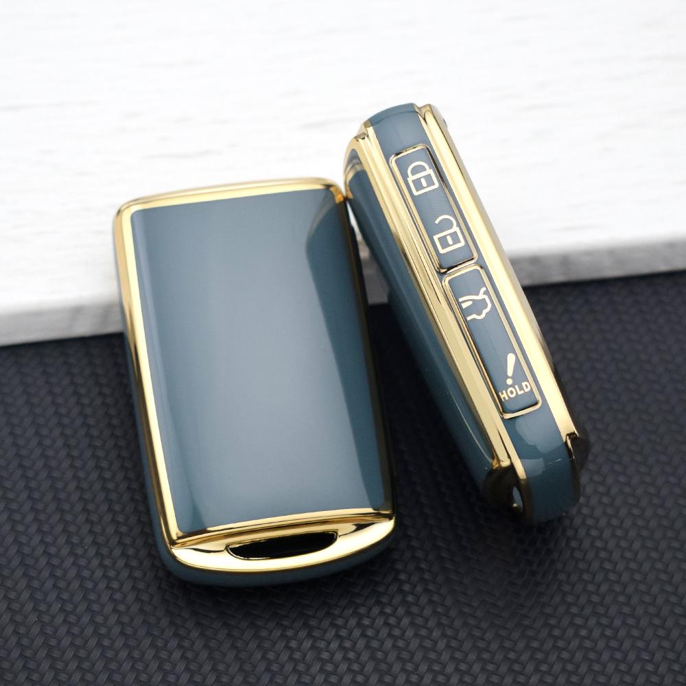 3/4 Buttons Anti-Scratch Tpu Car Key Cover For Mazda 3 Axela Cx-30 Cx-5 Cx4 Cx8 Cx9 - Keyless Fob Protector Key Rings