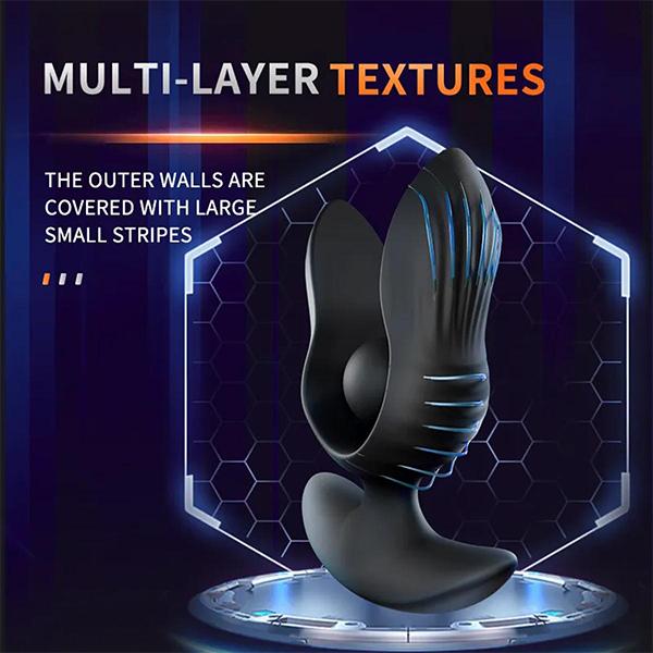 Wireless Remote Removable Inflatable Anal Vibrator Anus Dilator Sex Toys for Men Women Prostate Massager Vaginal Dilator