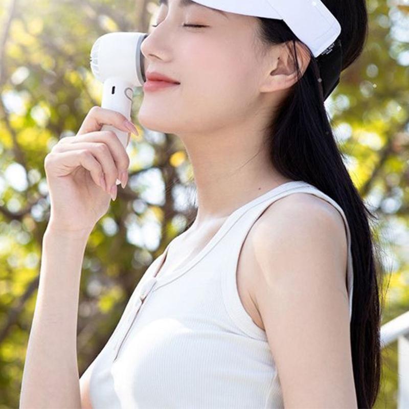 Rechargable Cooling Fan Comfortable Mini Pocket Fan Handhelds Cooling Fan Lightweight Desk Fan Travel Holiday Must Haves