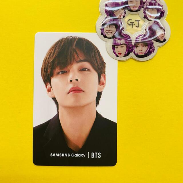 [USED] Official BTS Samsung Galaxy Official Trading Card Taehyung V Overseas Exclusive