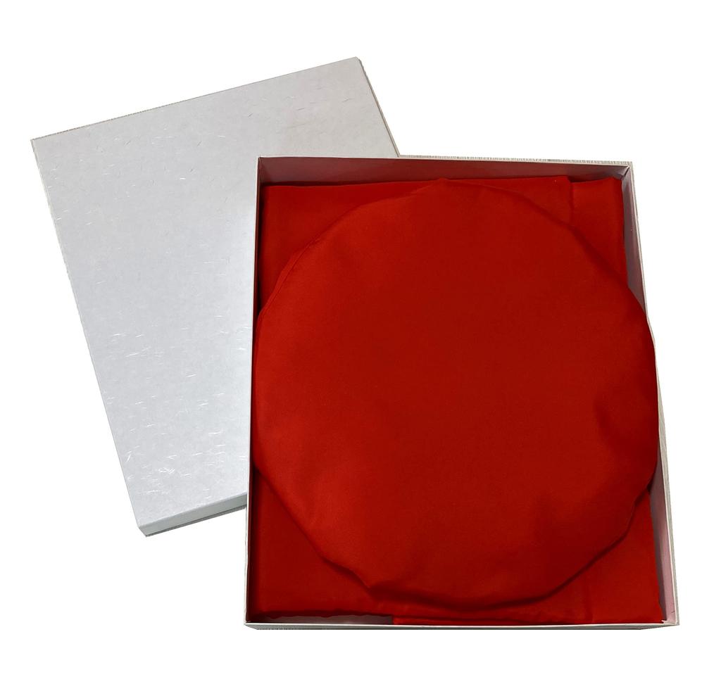 Safely Made in Japan 60th Birthday Chanchanko Red Plain Message Gift Card Included [Kimono Fan]