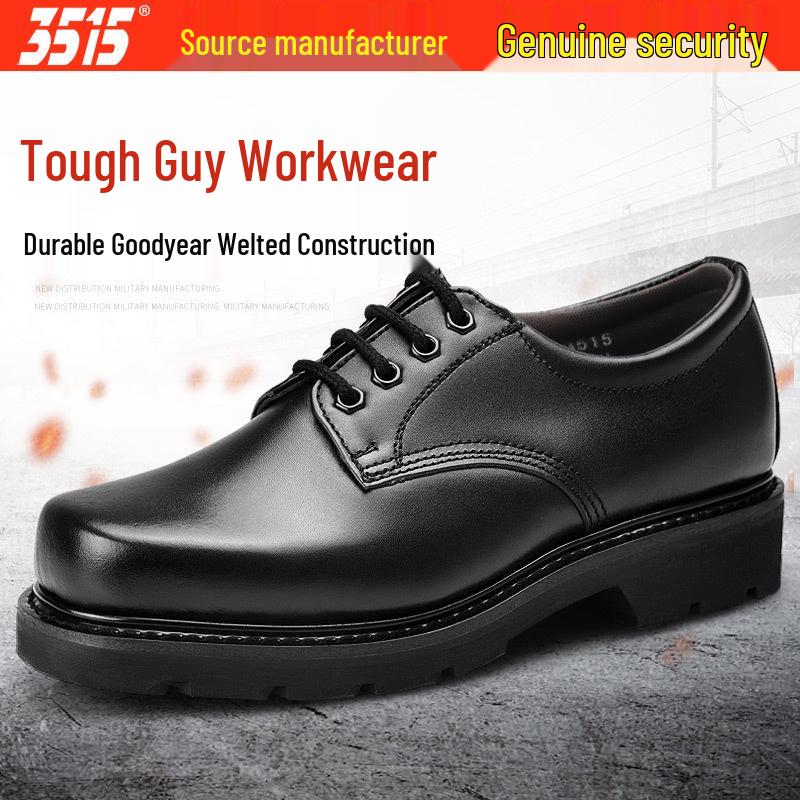 3515 Strong Man Heavy-Duty Leather Work and Training Shoes for Men 40