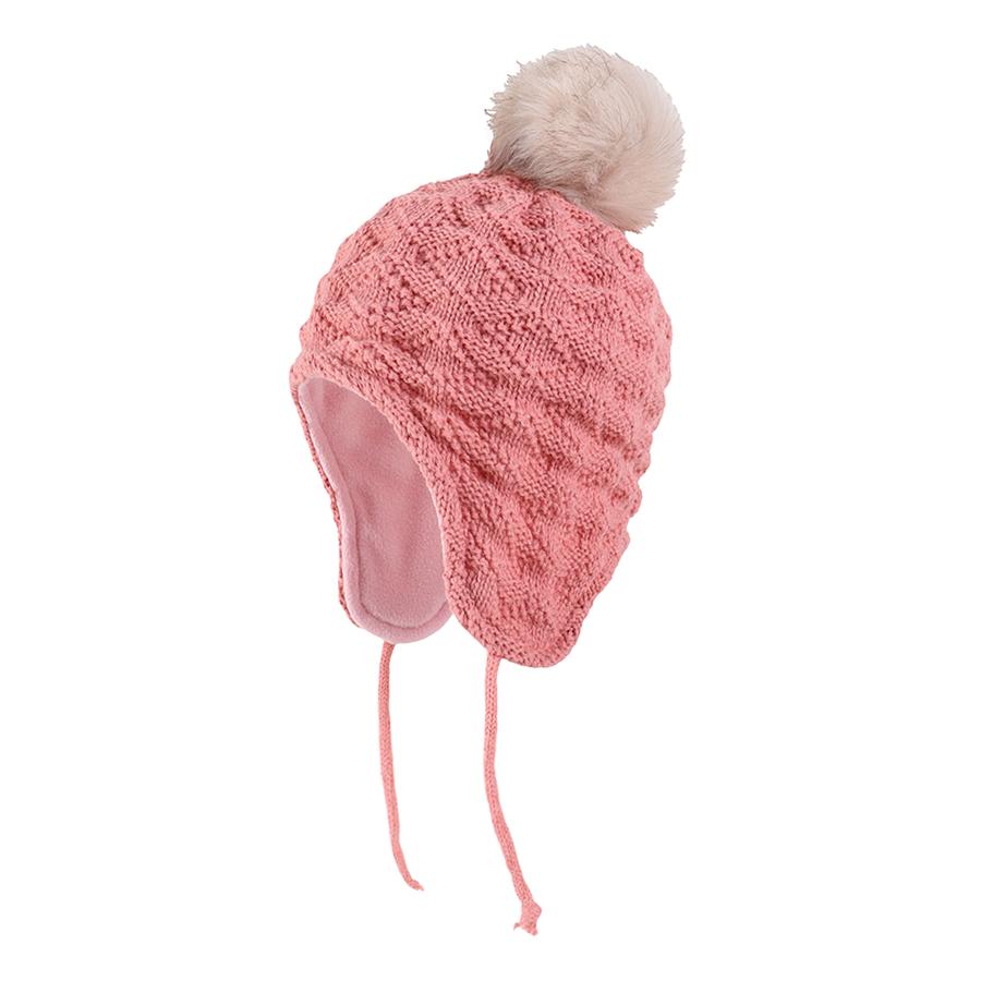 Toddler Kids Infant Winter Hat,Earflap Knit Warm Cap Fleece Lined Beanie for Baby Boys Girls