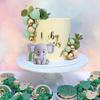 22pcs Green Foam Ball Cake Topper Foam Ball Cake Picks Cupcake DIY Cake Insert Topper Baking Decoration for Anniversary Birthday