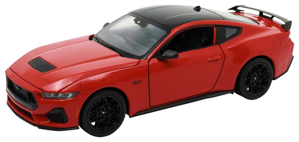 WELLY 1/24 Ford Mustang GT 2024 Red Finished Product