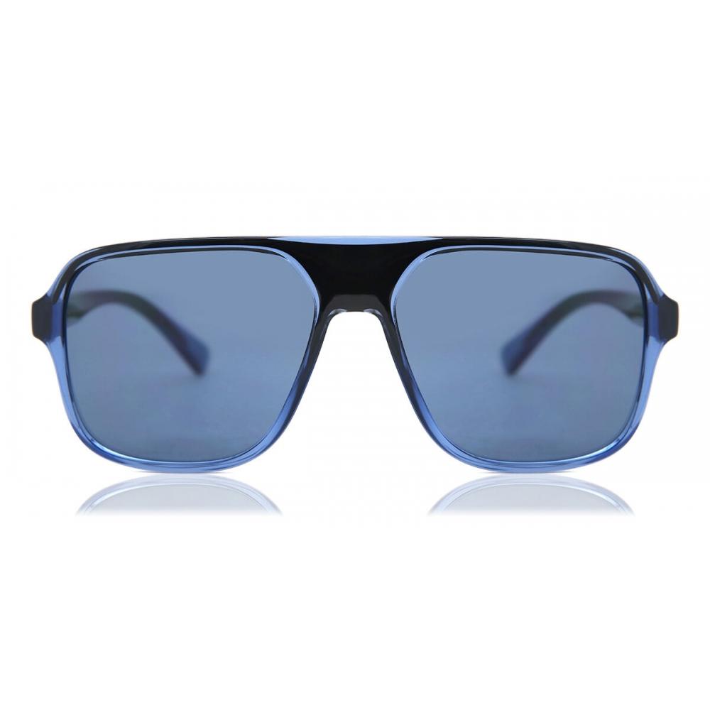 

Dolce Gabbana Dg6134 325880 Men Sunglasses Transparent Blue/57-16-145