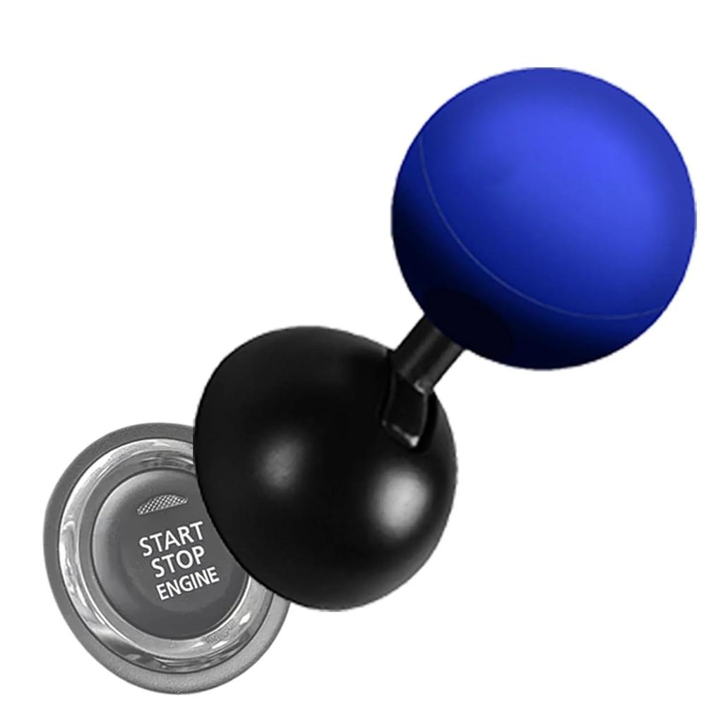 Car One Touch Start Button Rocker Push Button Cover Car Start Button Cover Decorative Accessories Car Accessories