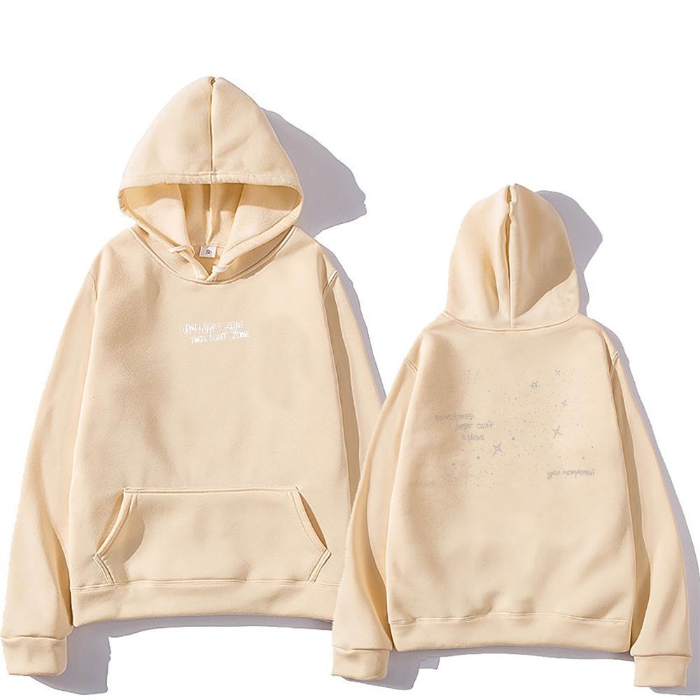 Ariana Grande Twilight Zone Constellation Hoodie Men Women Hip Hop Casual Clothes Unisex Fashion Oversized Sweatshirts Y2K Hoody