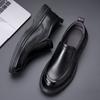 Genuine Leather Shoes for Men 2026 New Designer Business Dress Shoes Male Fashion Casual Black High Quality Loafers Man