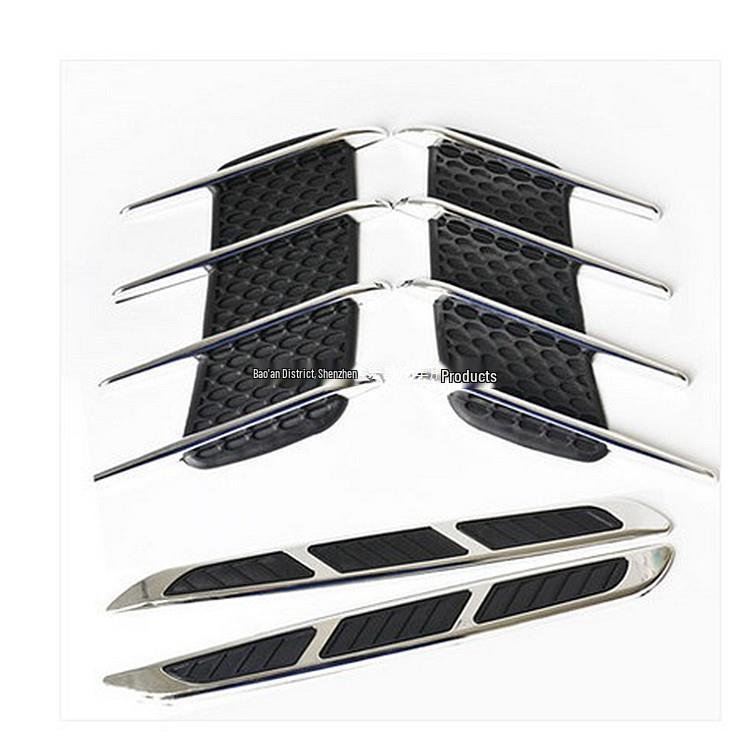 Dekorace žraločí žábry/falešný ventilační otvor na auto - Boční výstup vzduchu, Styl 59/617