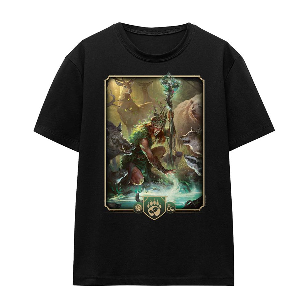Dungeons & Dragons Womens/Ladies 2024 Druid Key Art T-Shirt