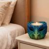 Floral Vases Molds Versatile Silicone Molds Cement Plaster Cups Molds Silicone Bird Spirit Masks For Scented Candles Art Craft