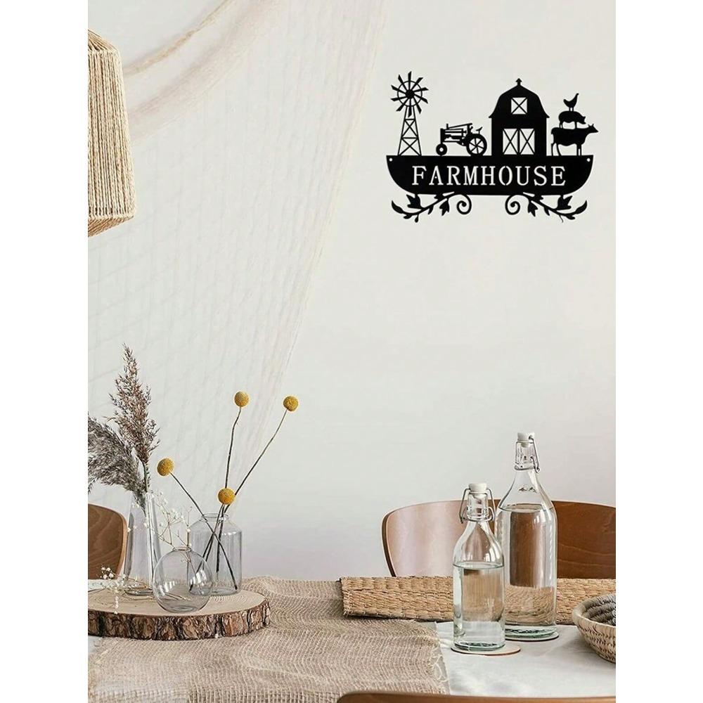 Wrought Iron Ship-Shaped Wall Decor Nautical Theme Home Hanging Art Handmade Metal Craft Black Finish 1 Piece