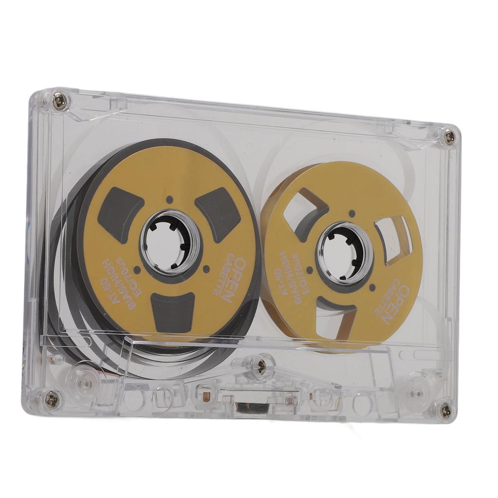Reel to Reel Blank Cassette Tape 50 Minutes Normal Bias Double Sided Metal Sound Recording Cassette