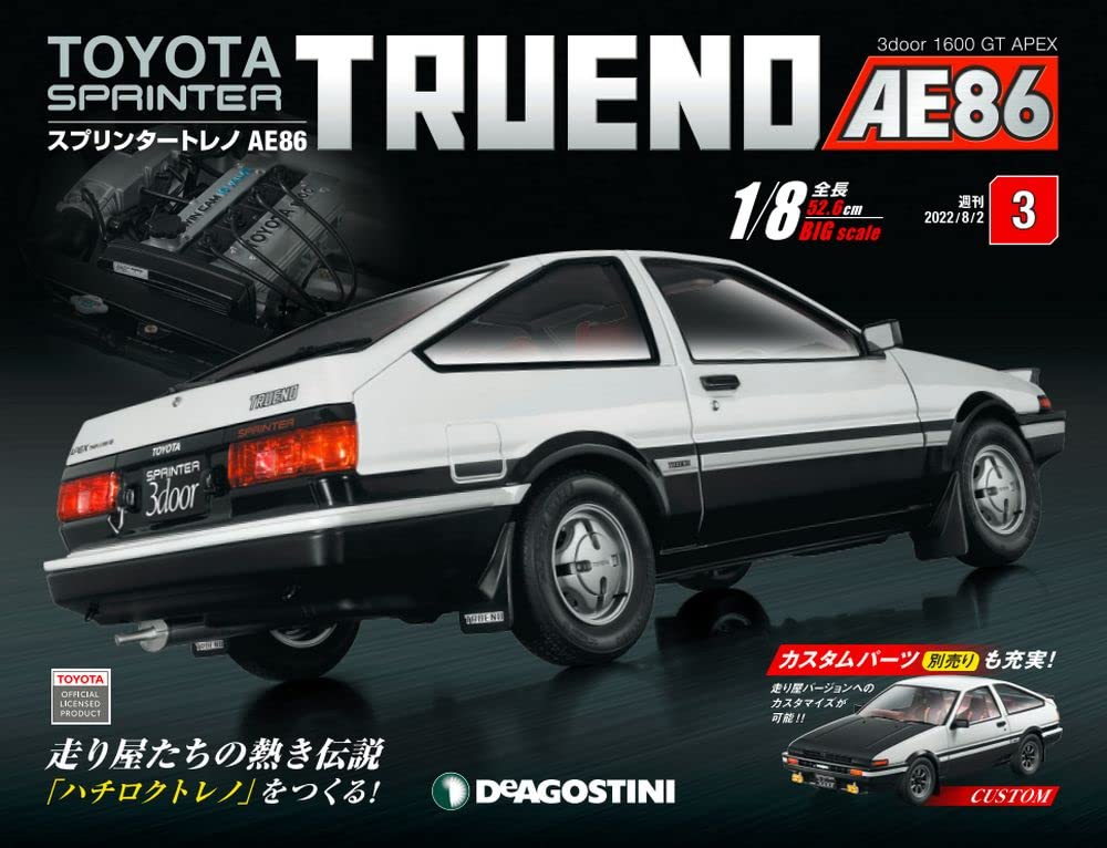 Sprinter Trueno AE86 Нет. 3 [Энциклопедия] (с частями)
