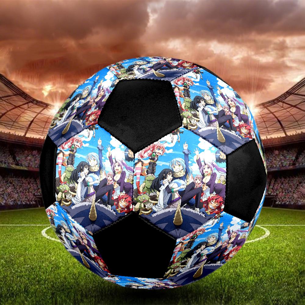 Pallone da Calcio Colorato Cucito a Macchina PVC Misura 5 Pronto per Allenamento di Squadra e Competizione Resistente Alto Rimbalzo Raffreddamento Regalo Sportivo