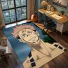 Jujutsu Kaisen Polyester Floor Rug Durable Non Slip Carpet Anime Living Room Bedroom Decor -QJY