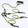 Dog Leash One-drag-three Dogs Leashes Double-head Leash for Dogs Walking Detachable Leashes Soft Handle Dog Chain Pet Products