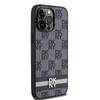 Dkny Dkhcp14Xpcptssk Iphone 14 Pro Max6.7 Czarny/Black Hardcase Leather Checkered Mono Pattern & Printed Stripes
