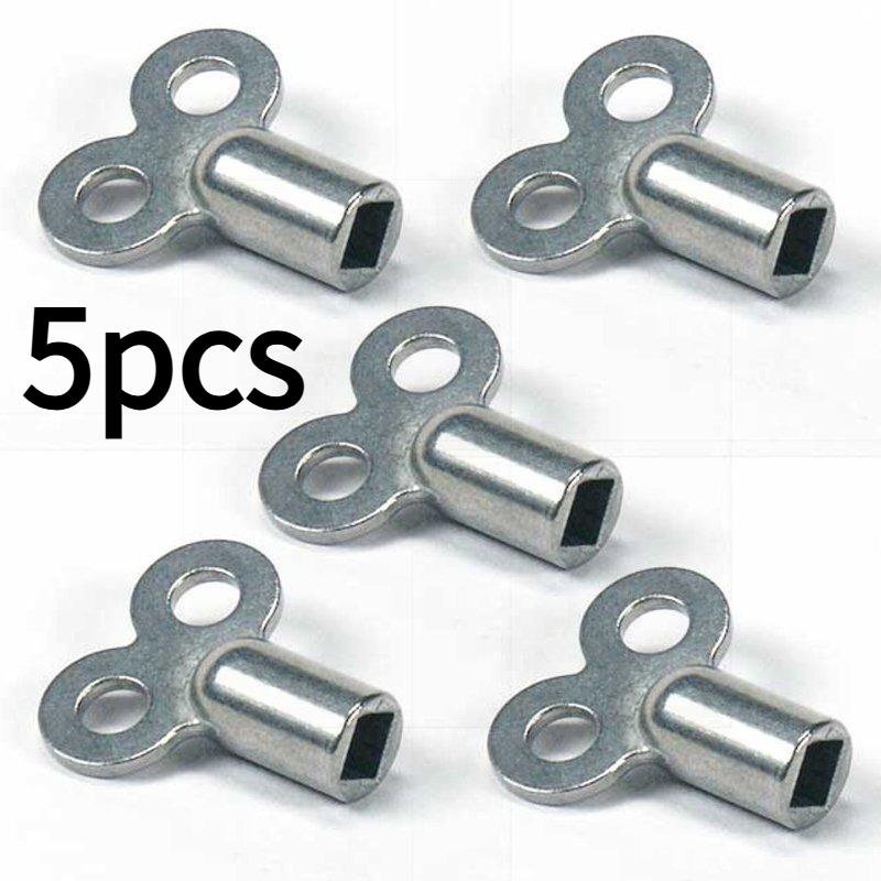 

5pcs Heater Bleed Valve Keys | Ideal for All Radiators, Square Keys for Ventilation