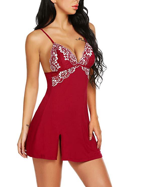 Европейское красивое женское сексуальное эротическое белье, в наличии двухцветное кружевное с чашкой чашка с глубоким вырезом прозрачное эротическое белье S красный