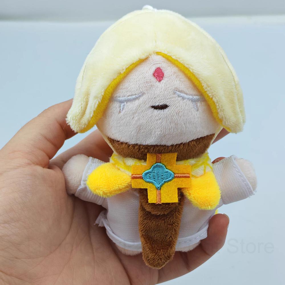 12Cm Pendant Cookie Kingdom Plush Doll Cartoon Eternal Sugar Cookie Stuffed Doll Game Shadow Milk Cookie Plusie Toy Collect Gift
