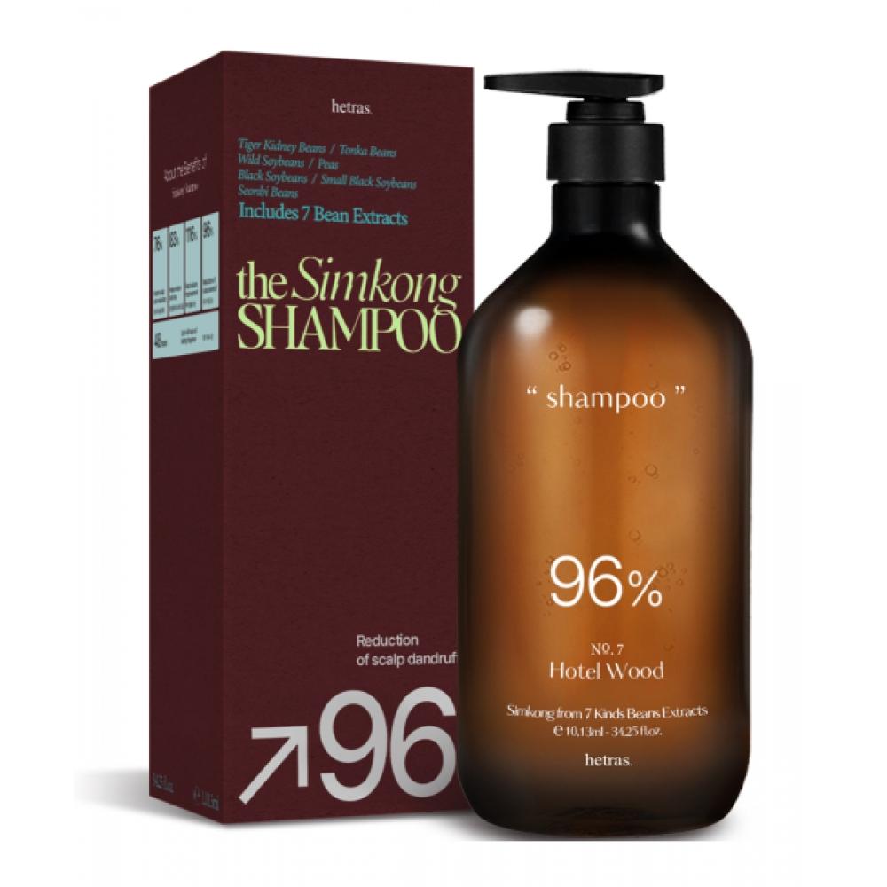 Hetras Beauty Hetras Simkong Парфюмированный шампунь от выпадения волос Большой объем 1013 мл Цветочный парк Hotelwood HOTELWOOD